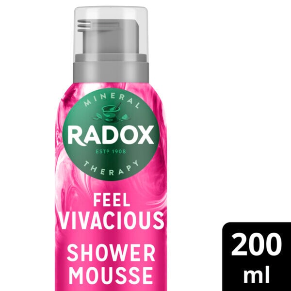 DNR Radox Feel Vivacious Mineral Therapy Shower Mousse