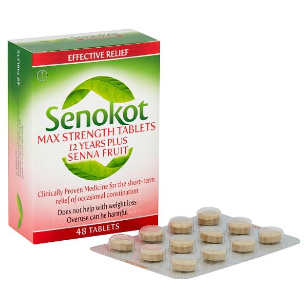 Senokot Max Strength Tablets x 48