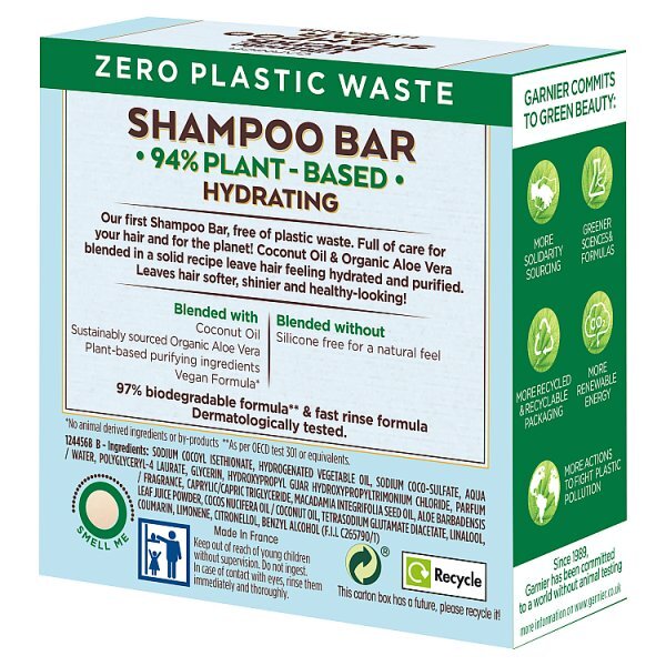 Garnier Ultimate Blends Coco Aloe Vera Shampoo Bar 60g