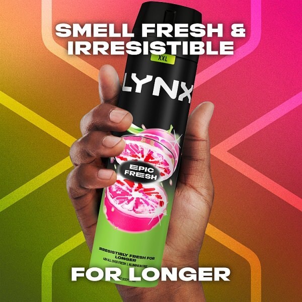 Lynx Epic Fresh Aerosol Body Spray 250 ml