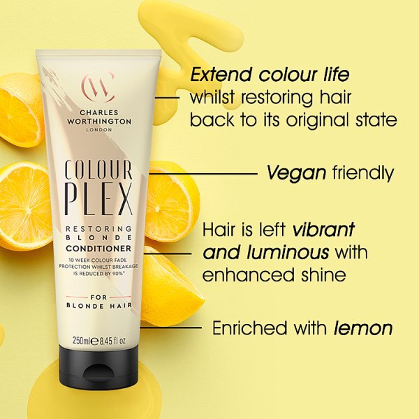 Charles Worthington Colourplex Restore Blonde Conditioner 250ml