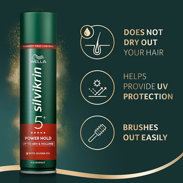 Wella Silvikrin Power Hold Hairspray 75ml