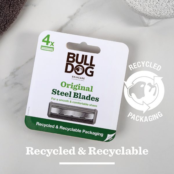 Bulldog Skincare Original Razor Blades 4 Pack