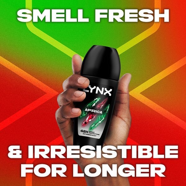 Lynx Africa Anti-Perspirant Roll On 50 ml