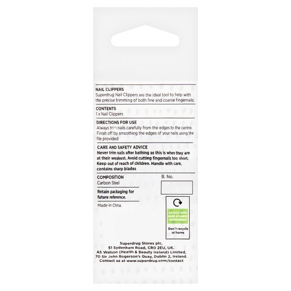 Superdrug Nail Clippers