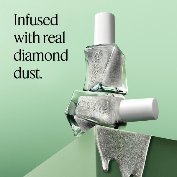 Essie Gel Couture Gel-Like Nail Polish Diamond Dust Top Coat