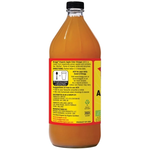 BRAGG APPLE CIDER VINEGAR 946ML