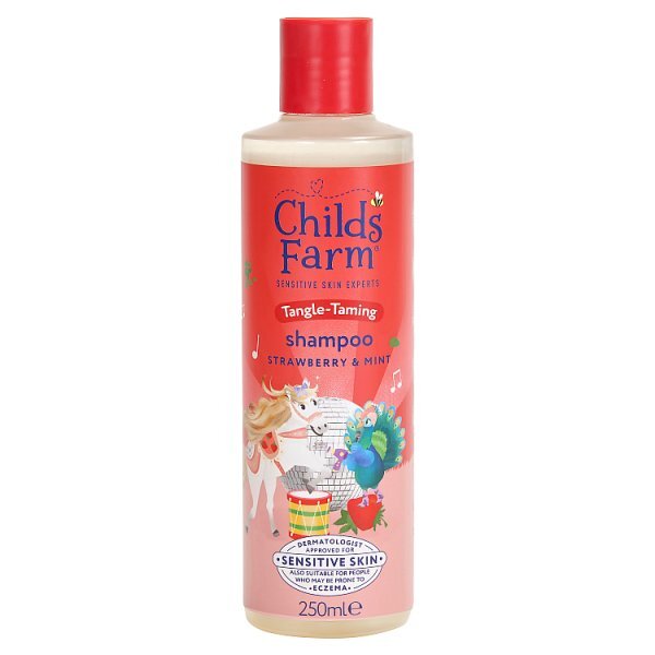 Childs Farm Tangle Taming Shampoo Strawberry & Mint 250Ml
