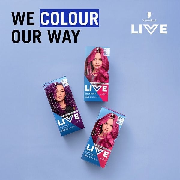 Schwarzkopf LIVE 093 Shocking Pink Semi-Permanent Hair Dye