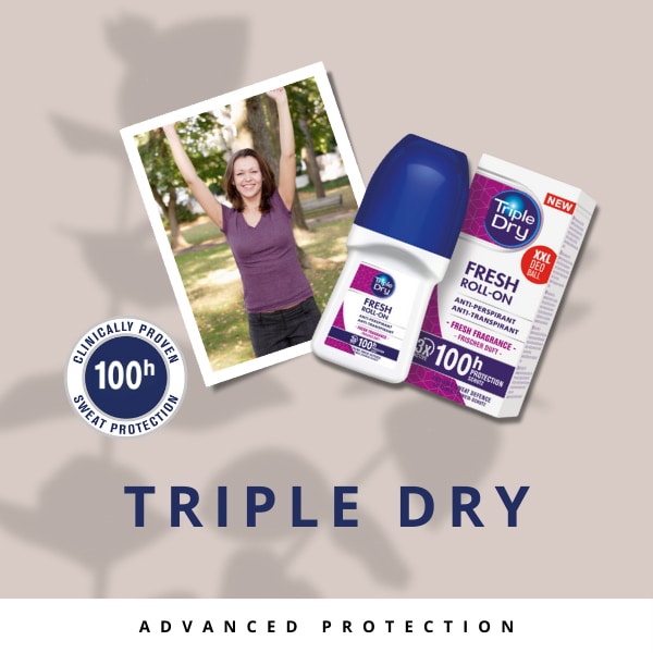 Triple Dry 100-hour Fresh Roll On 50ml