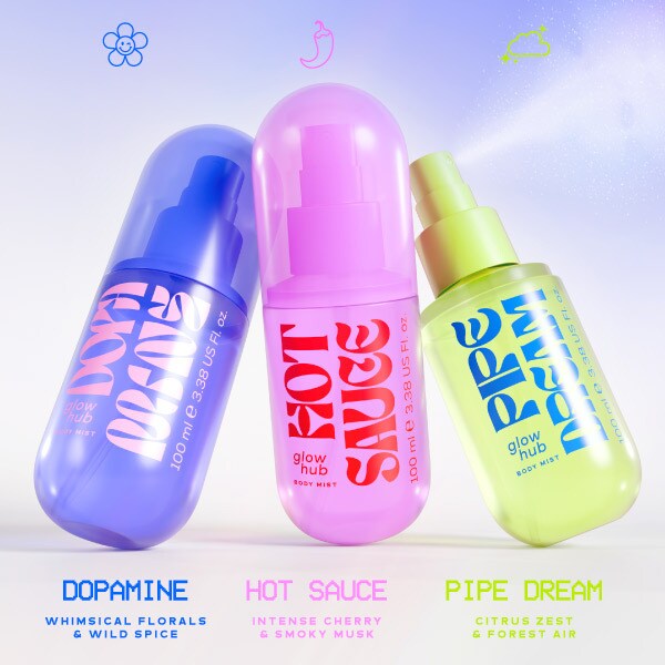 Glow Hub Body Mist - Dopamine 100ml
