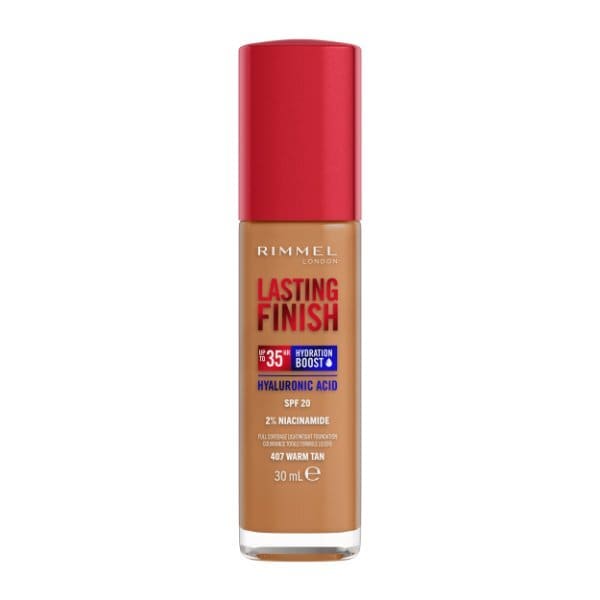 Rimmel Lasting Finish 35HR Foundation Warm Tan SPF20