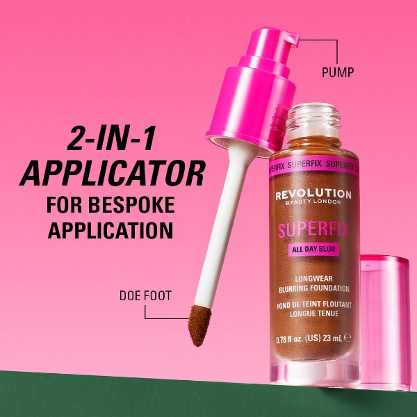 Revolution Superfix Blur Longwear Foundation F1N