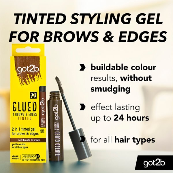 got2b Glued Brows & Edges Tint Dark Brown 16ml