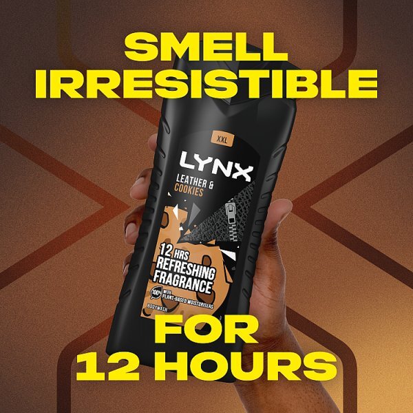 Lynx Collision Leather & Cookies Shower Gel 500ml