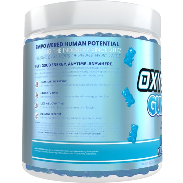 Oxyshred Gummies Blue Raspberry
