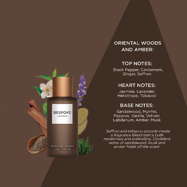 Bespoke Oriental Woods & Amber Eau De Parfum 100ml