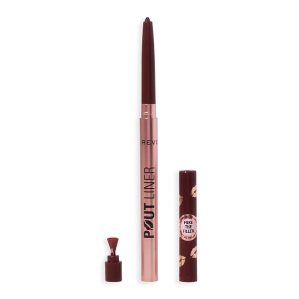 Revolution Pout Bomb Plumping Lip Liner Deepest Mauve