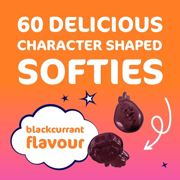 Haliborange Disney Frozen Iron Vit C Blackcurrant Softies 60