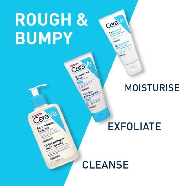 CeraVe SA Smoothing Moisturiser Cream Salicylic Acid 177ml