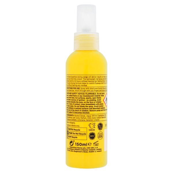 Superdrug Style Expertise Gel Spray 150ml