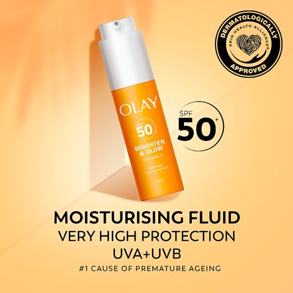 Olay Vitamin C Brighten & Glow 3in1 SPF50+ Hydrating Primer 50ml