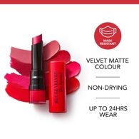 Bourjois Rouge Velvet The Lipstick 04 Hip Hip Pink