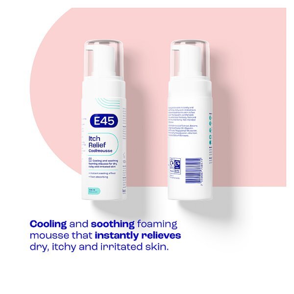 E45 Itch Relief Cool Mousse for Irritated & Dry Skin