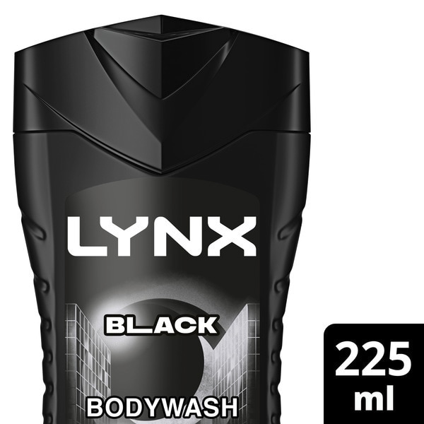 Lynx Bodywash Shower Gel Black 225ml