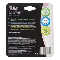 Vital Baby Soothe Star Teethers 2pk