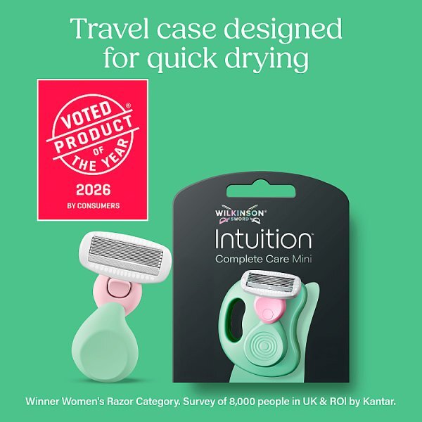 Wilkinson Sword Intuition Complete Mini Travel Women's Razor