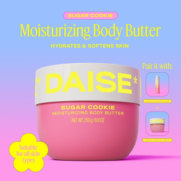 DAISE Moisturising Body Butter in Cinnamon Swirl, 250g