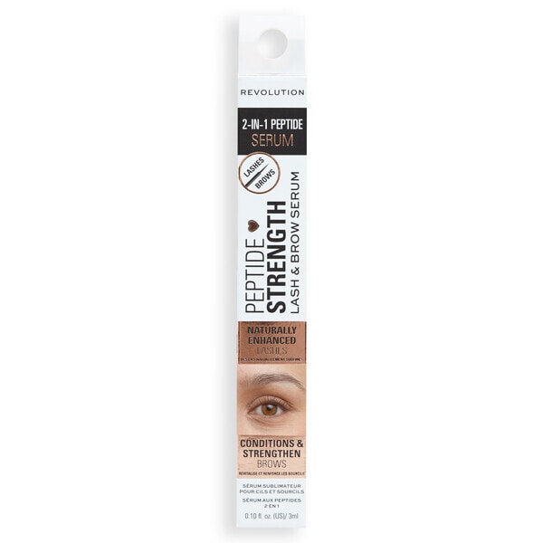 Revolution Peptide Strength Lash And Brow Serum