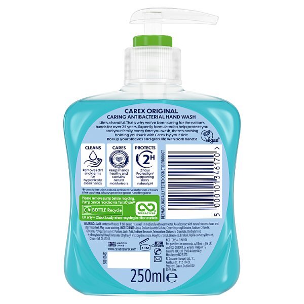Carex Original Antibacterial Hand Wash 250ml