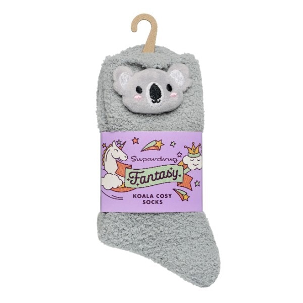 Fantasy Koala Character Socks