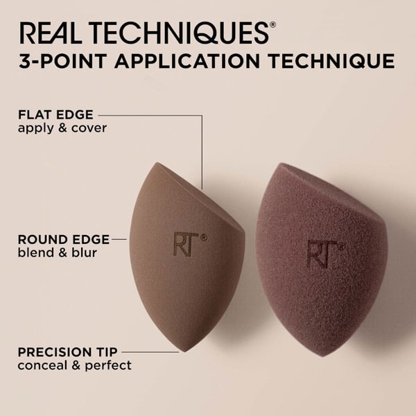 Real Techniques Bare Finish Sponge 4-Pack