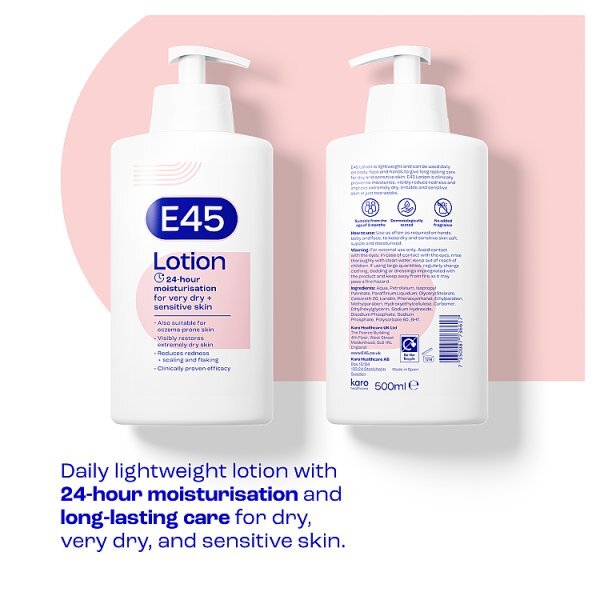 E45 Moisturising Body Lotion 500ml