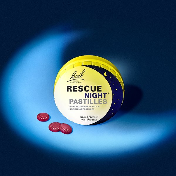 Rescue Remedy Night Pastilles Blackcurrant 50G