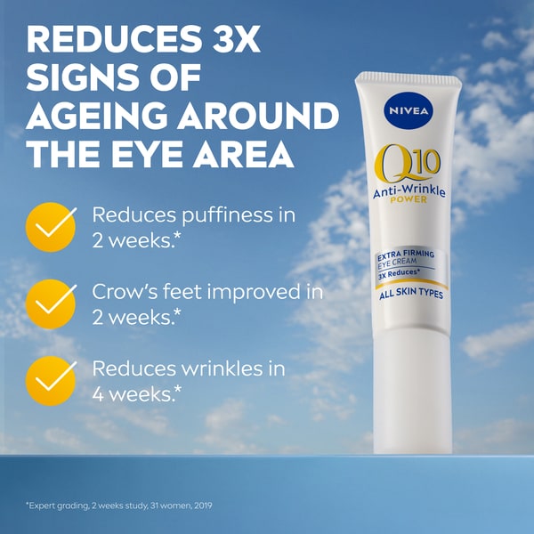 NIVEA Q10 Power Anti-Wrinkle Firming Eye Cream 15ml