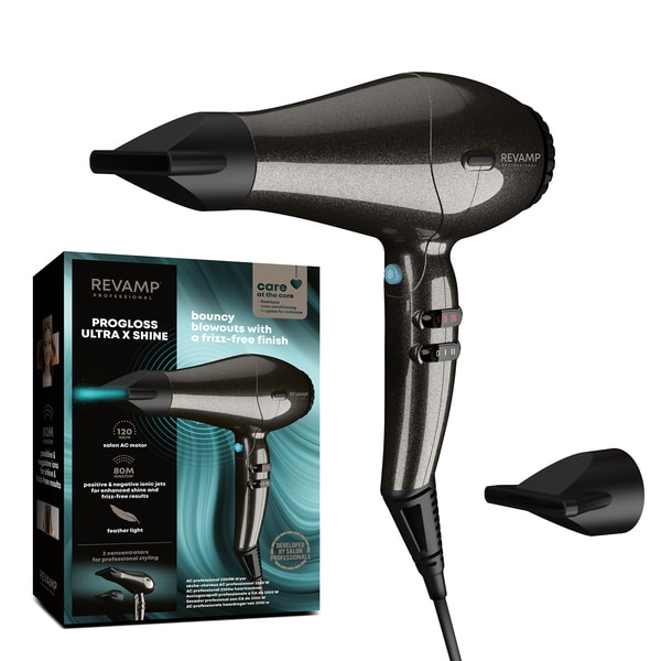 Revamp Progloss 3950 Ac Featherlite Ultra X Shine Hair Dryer