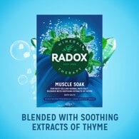 Radox Mineral Therapy Muscle Soak Bath Salts 400 g