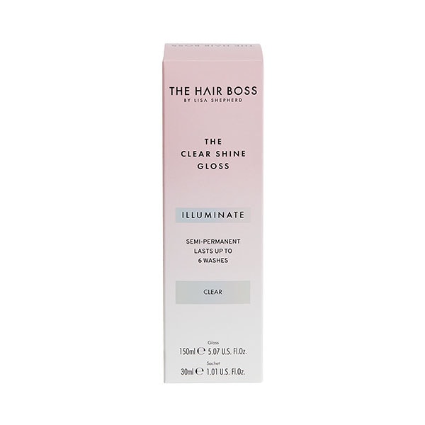 The Hair Boss Clear Shine Gloss No Colour Semi Permanent Dye