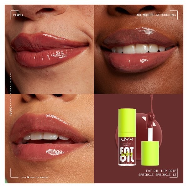 NYX Professional Makeup Fat Oil Lip Drip Gloss Sprinkle Sprinkle