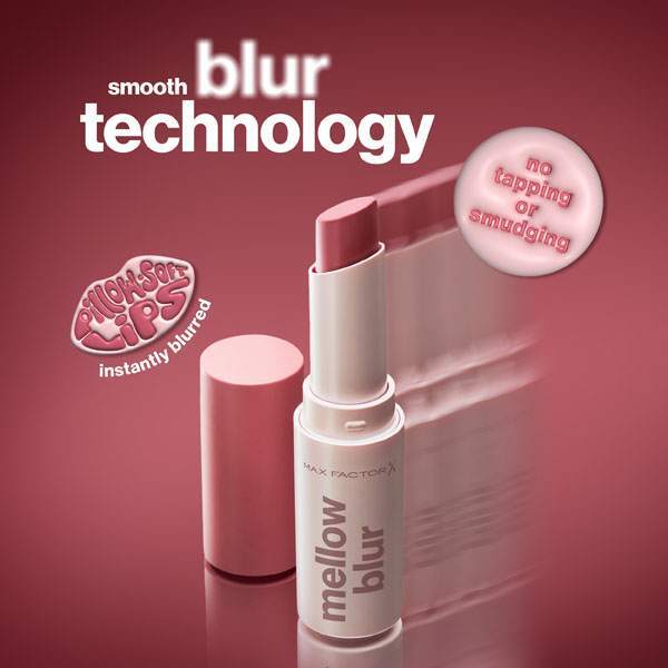 Max Factor Mellow Blur Lipstick, Brushed Berry