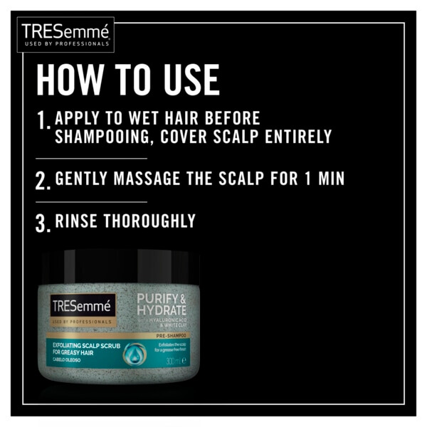 TRESemmé Scalp Scrub Purify & Hydrate 300ml