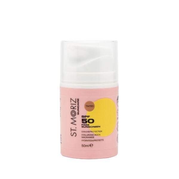 St Moriz Suncare  Spf50 Tinted Face Sunscreen  50Ml