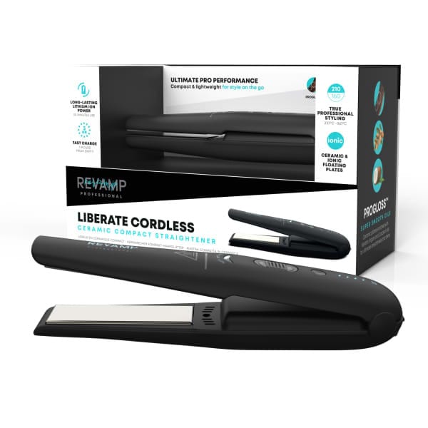 Revamp Progloss Liberate Cordless Compact Hair Straightener