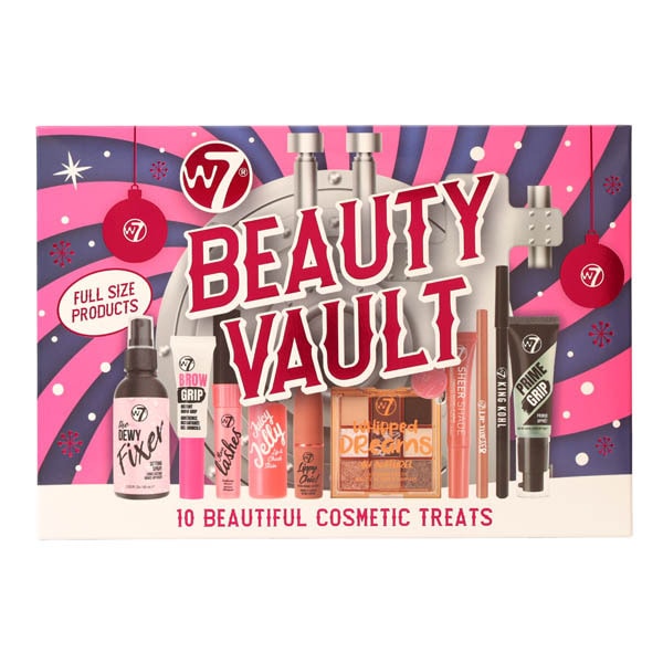 W7 Beauty Vault Christmas Makeup Gift Set