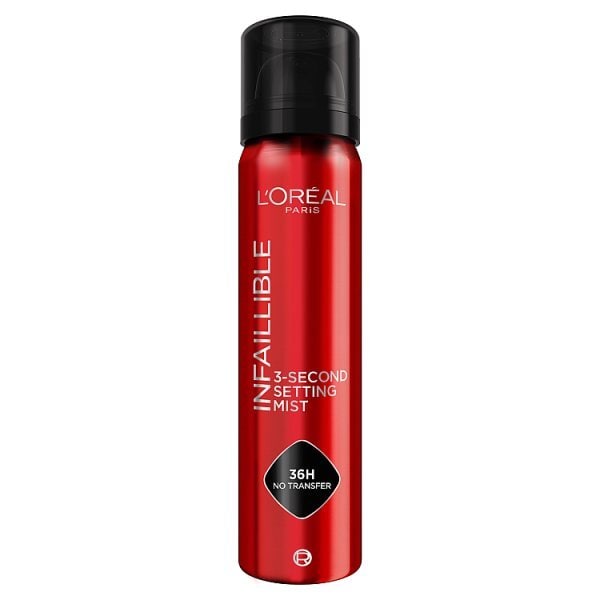L'Oréal Paris Infallible 3-Second Makeup Setting Spray Mist 75ml