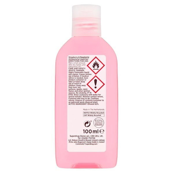 DNRprice Superdrug Strawberry &  Sanitizer Hand Gel 100ml